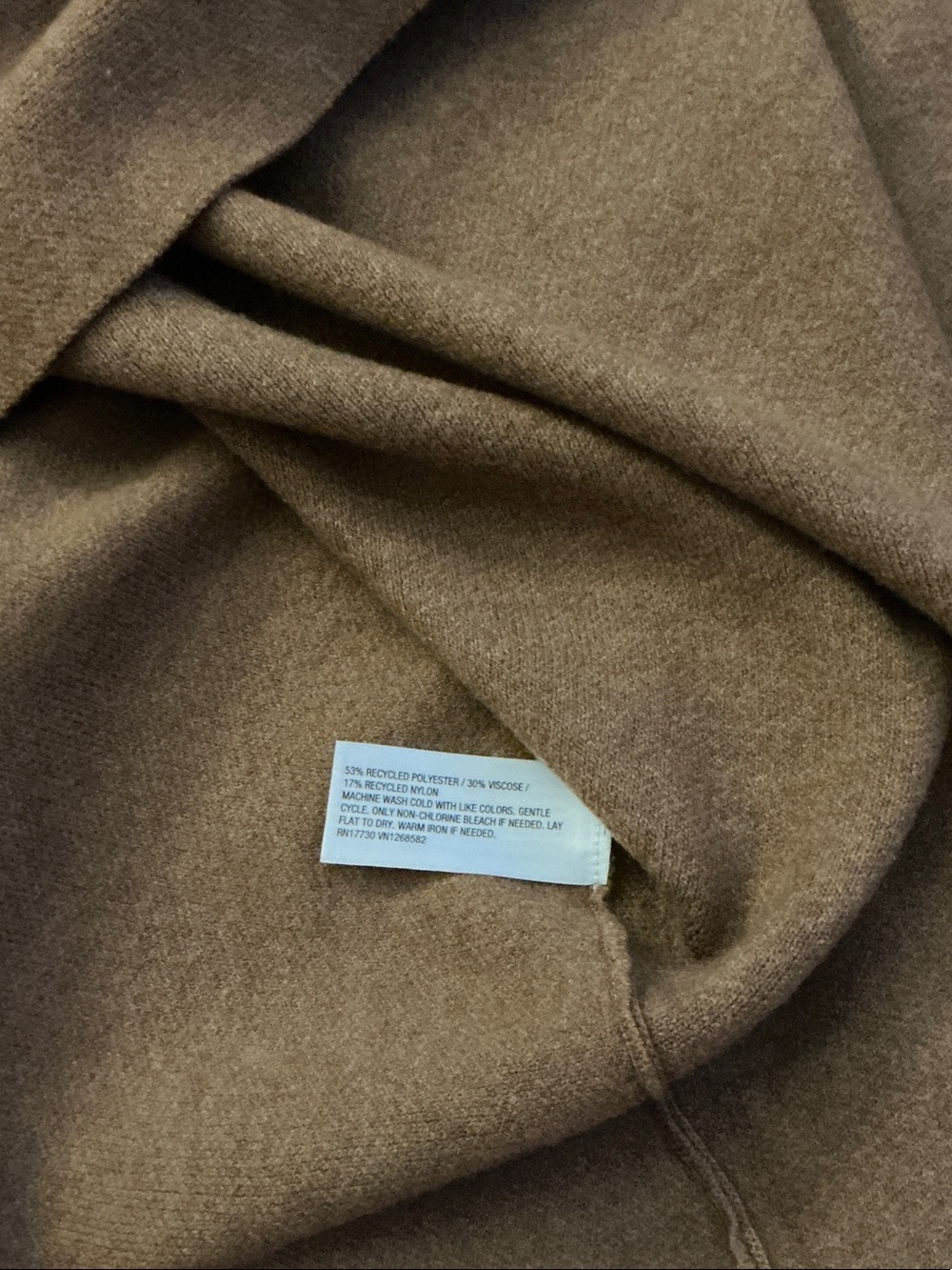 A New Day Brown Flared Circle Skirt Size Small - Picture 5 of 5